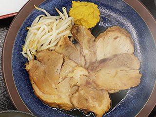 笹塚チャーシュー定食